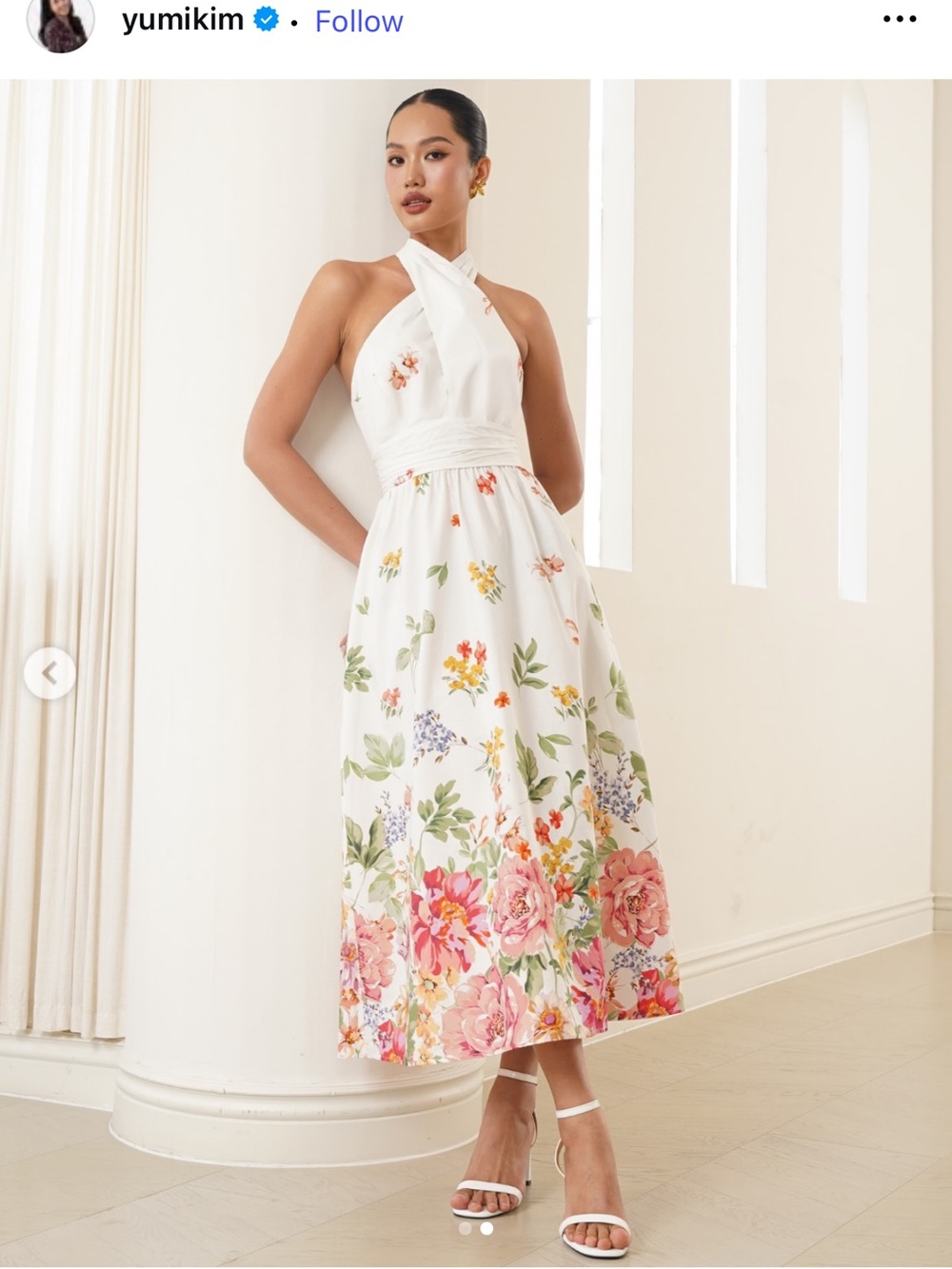 NWT Yumi Kim Katia Dress in Morning Rise Size XS